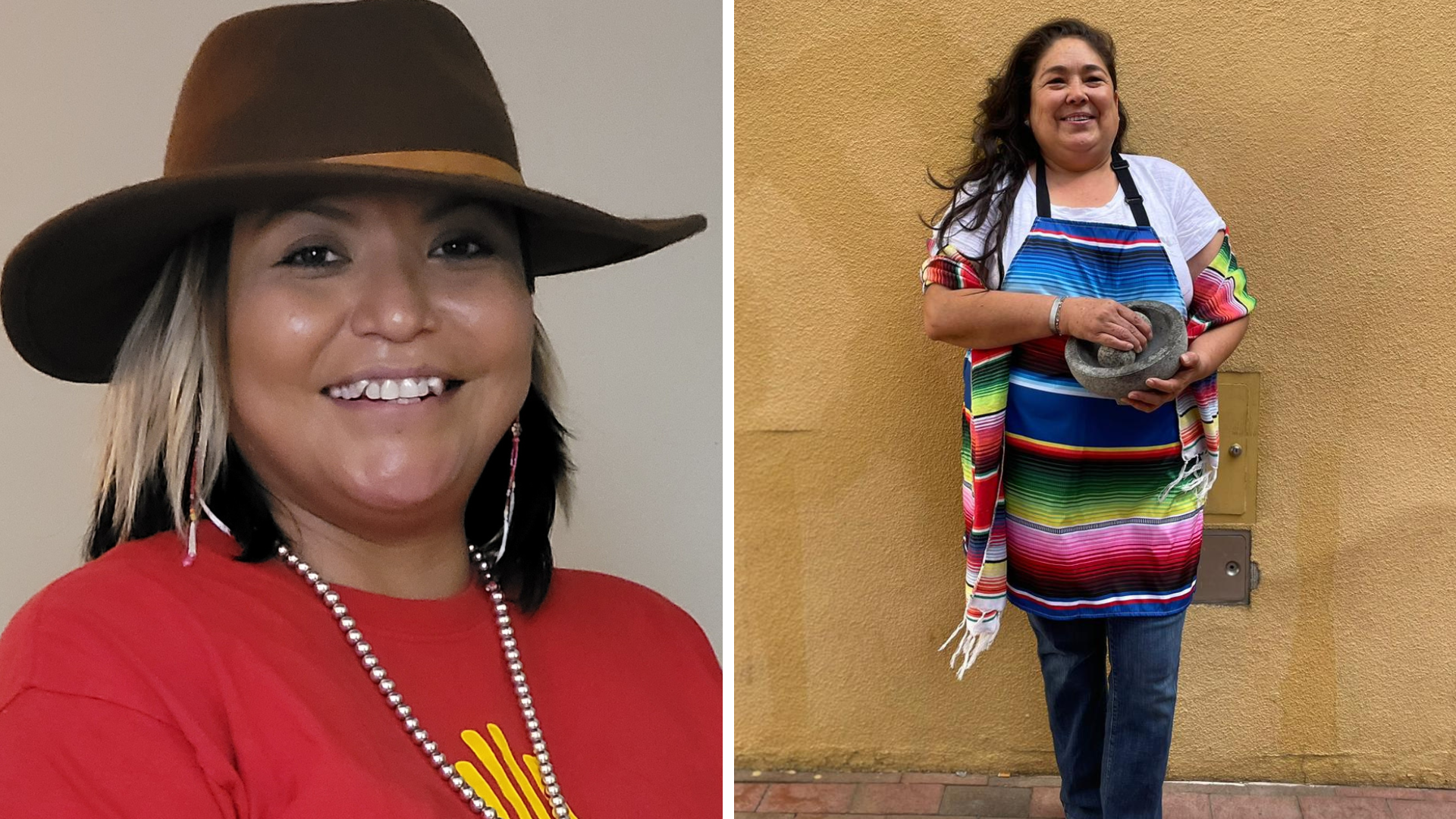 Erin Dixon, owner of Shining Stone Wellness in Farmington, and Josefina Verduzco, the owner of Casa Fina Mexican Cuisine in Albuquerque